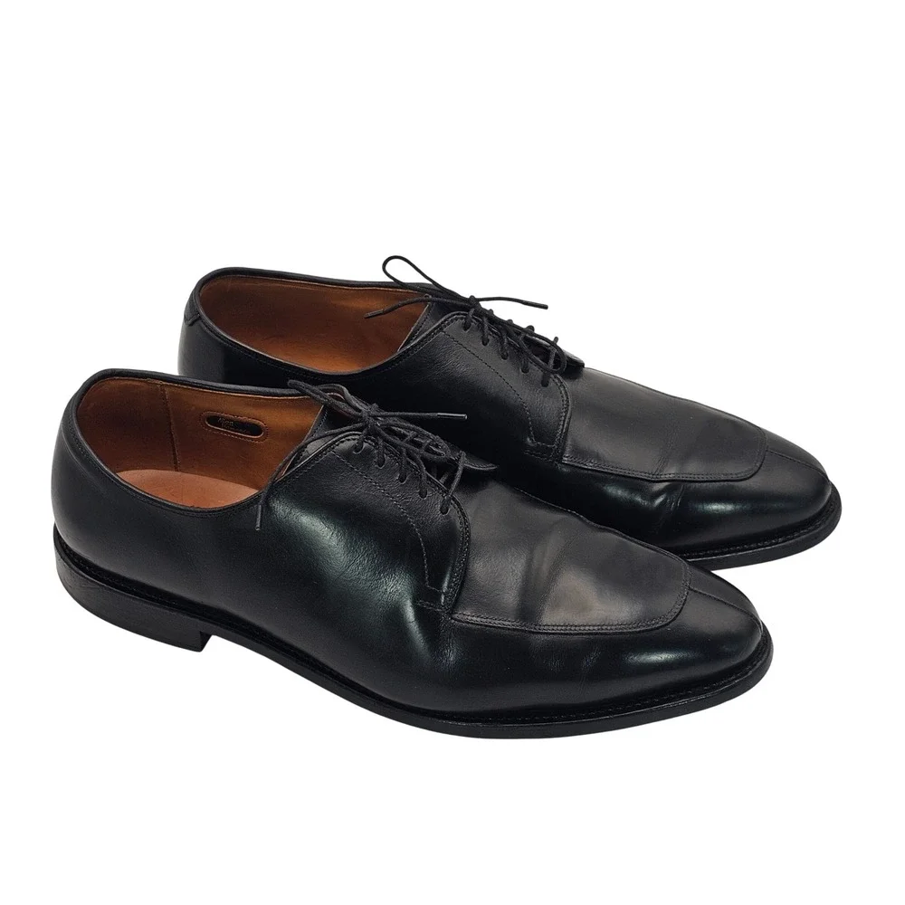 Allen‎ Edmonds Delray Split Toe Derby 12 EEE Black Classic Professional Luxury